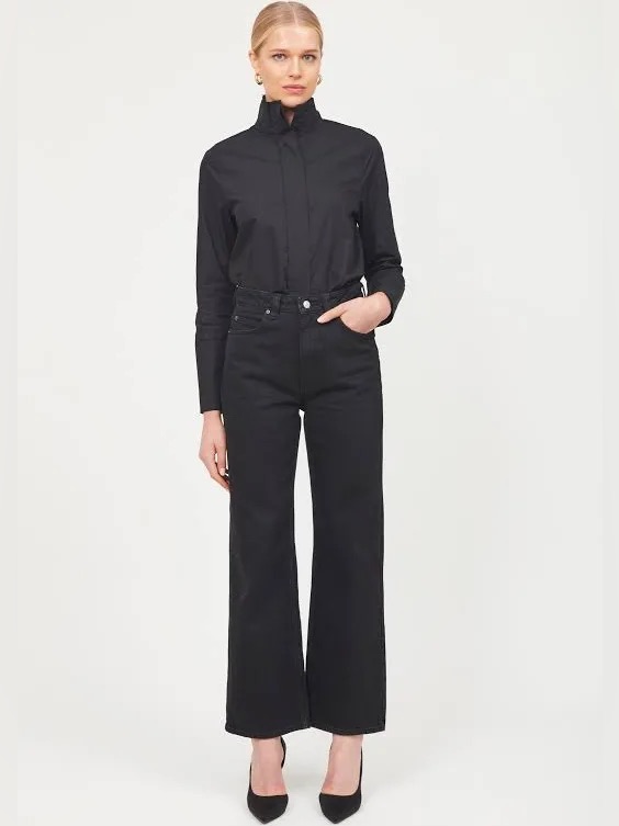 Signature Blouse Arias New York Women's Black Size 2